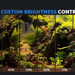 FG-199 WRGB LED Aquarium Light – Full Spectrum Lighting with Weather Effects & 24/7 Smart Cycle - Image 4