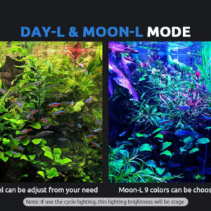 FG-199 WRGB LED Aquarium Light – Full Spectrum Lighting with Weather Effects & 24/7 Smart Cycle - Image 6